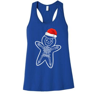 XRay Gingerbread Skeleton Christmas Nurse Xray Tech Meaningful Gift Women's Racerback Tank