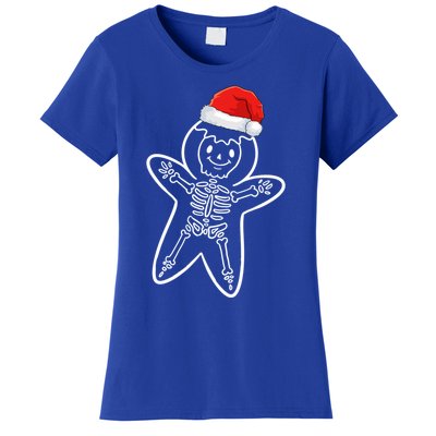 XRay Gingerbread Skeleton Christmas Nurse Xray Tech Meaningful Gift Women's T-Shirt