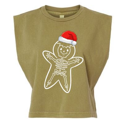 XRay Gingerbread Skeleton Christmas Nurse Xray Tech Meaningful Gift Garment-Dyed Women's Muscle Tee