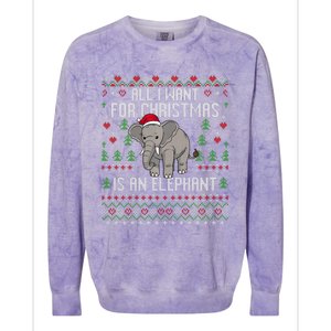 Xmas Gift Colorblast Crewneck Sweatshirt