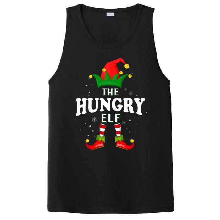 Xmas Hungry Elf Family Matching Christmas Pajama PosiCharge Competitor Tank