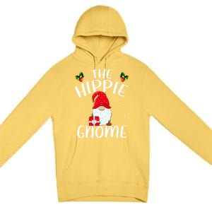 Xmas Holiday Family Matching The Hippie Gnome Christmas Gift Premium Pullover Hoodie