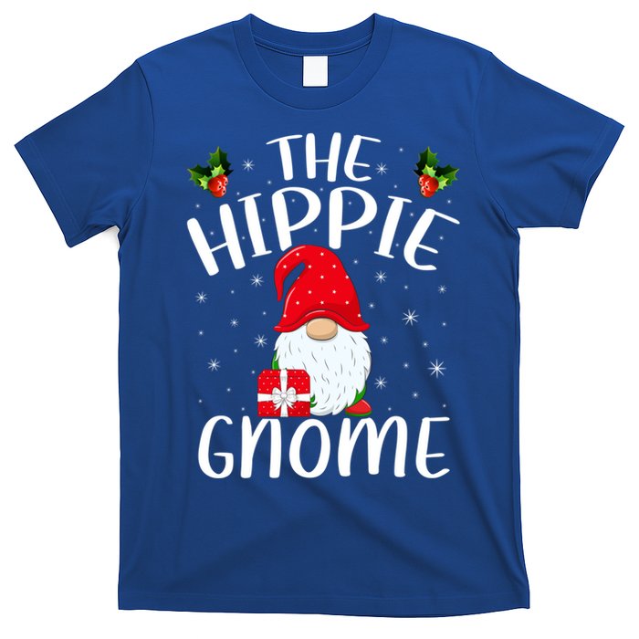 Xmas Holiday Family Matching The Hippie Gnome Christmas Gift T-Shirt