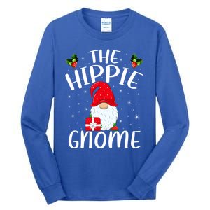 Xmas Holiday Family Matching The Hippie Gnome Christmas Gift Tall Long Sleeve T-Shirt