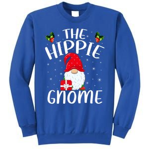 Xmas Holiday Family Matching The Hippie Gnome Christmas Gift Tall Sweatshirt