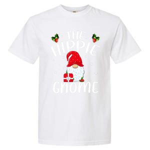 Xmas Holiday Family Matching The Hippie Gnome Christmas Gift Garment-Dyed Heavyweight T-Shirt