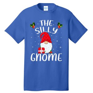 Xmas Holiday Family Matching The Silly Gnome Christmas Gift Tall T-Shirt