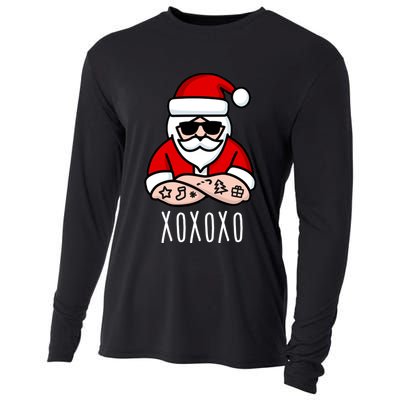 XOXOXO Ho Ho Ho Cool Santa Cooling Performance Long Sleeve Crew