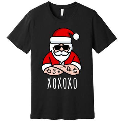 XOXOXO Ho Ho Ho Cool Santa Premium T-Shirt