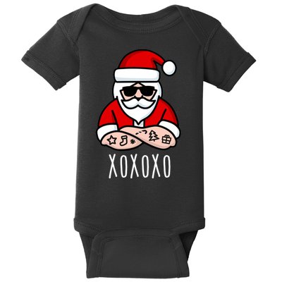 XOXOXO Ho Ho Ho Cool Santa Baby Bodysuit