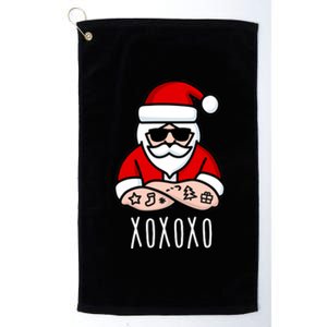 XOXOXO Ho Ho Ho Cool Santa Platinum Collection Golf Towel