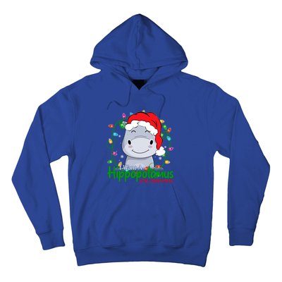 Xmas Hippo I Want A Hippopotamus For Christmas Pjs Gift Hoodie