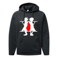 Xx Hunter Manga Retro Performance Fleece Hoodie