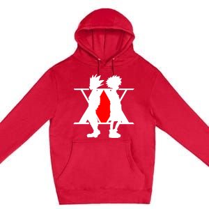 Xx Hunter Manga Retro Premium Pullover Hoodie