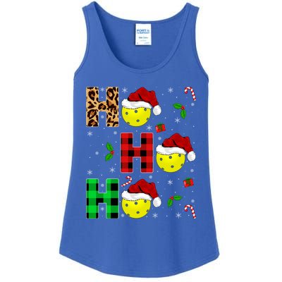 Xmas Holiday Matching Santa Ho Ho Ho Pickleball Christmas Gift Ladies Essential Tank