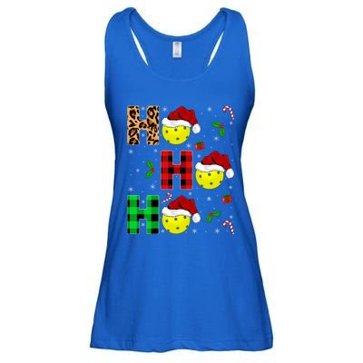 Xmas Holiday Matching Santa Ho Ho Ho Pickleball Christmas Gift Ladies Essential Flowy Tank