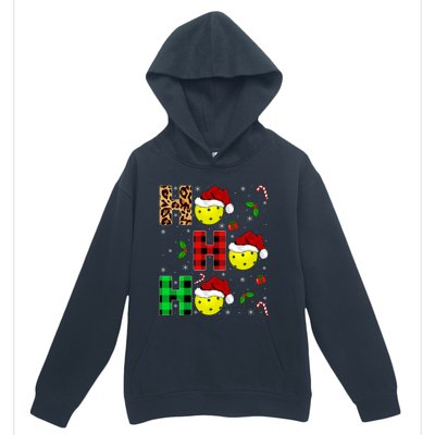 Xmas Holiday Matching Santa Ho Ho Ho Pickleball Christmas Gift Urban Pullover Hoodie