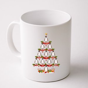 Xmas Holiday Santa Adelie Penguin Christmas Tree Gift Coffee Mug