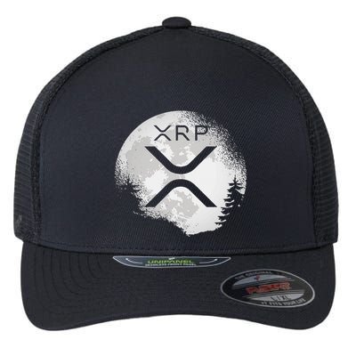 Xrp Hodl To The Moon Crypto Flexfit Unipanel Trucker Cap