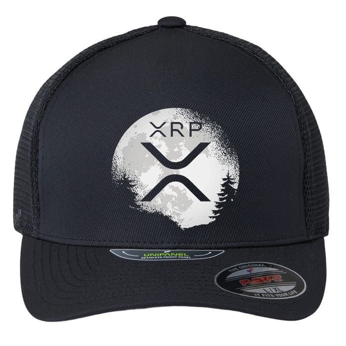 Xrp Hodl To The Moon Crypto Flexfit Unipanel Trucker Cap
