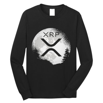 Xrp Hodl To The Moon Crypto Long Sleeve Shirt