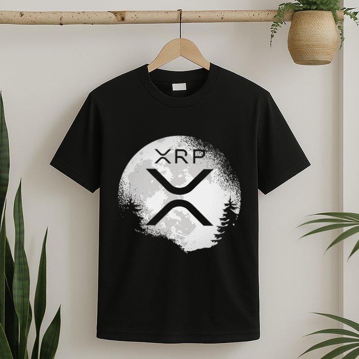 Xrp Hodl To The Moon Crypto T-Shirt