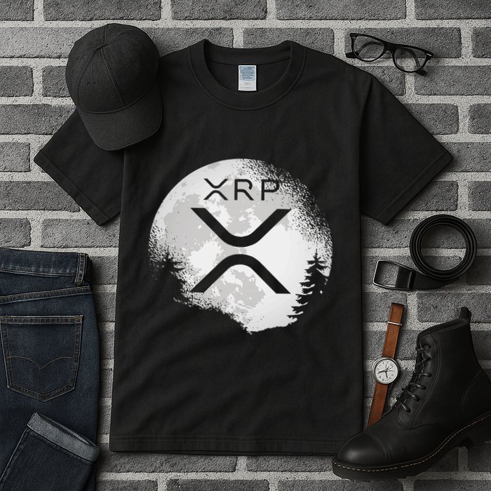 Xrp Hodl To The Moon Crypto Tall T-Shirt