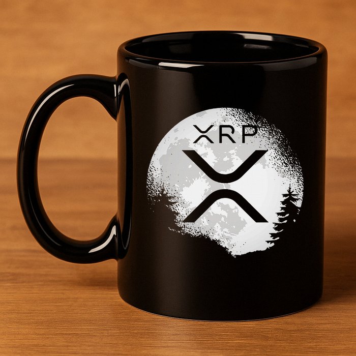 Xrp Hodl To The Moon Crypto 11oz C Handle Ceramic Mug
