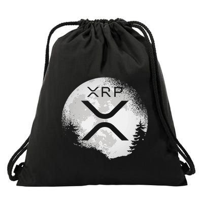 Xrp Hodl To The Moon Crypto Drawstring Bag