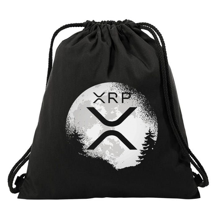 Xrp Hodl To The Moon Crypto Drawstring Bag
