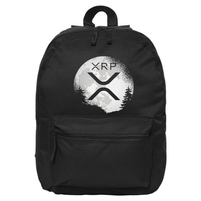 Xrp Hodl To The Moon Crypto 16 in Basic Backpack