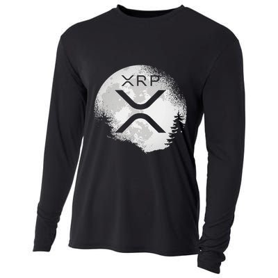 Xrp Hodl To The Moon Crypto Cooling Performance Long Sleeve Crew
