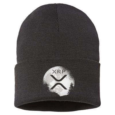 Xrp Hodl To The Moon Crypto Sustainable Knit Beanie