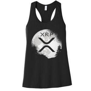 Xrp Hodl To The Moon Crypto Women's Racerback Tank