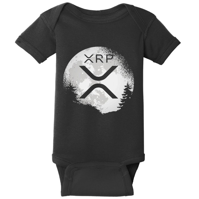 Xrp Hodl To The Moon Crypto Baby Bodysuit