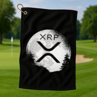 Xrp Hodl To The Moon Crypto Golf Towel