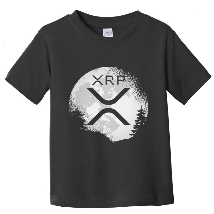 Xrp Hodl To The Moon Crypto Toddler T-Shirt