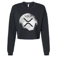 Xrp Hodl To The Moon Crypto Cropped Pullover Crew