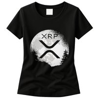 Xrp Hodl To The Moon Crypto Womens T-Shirt