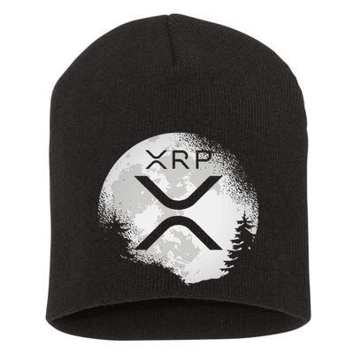 Xrp Hodl To The Moon Crypto Short Acrylic Beanie