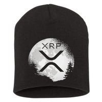Xrp Hodl To The Moon Crypto Short Acrylic Beanie