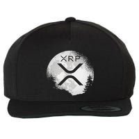 Xrp Hodl To The Moon Crypto Wool Snapback Cap