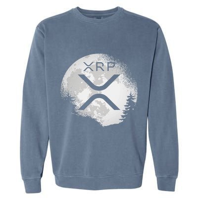 Xrp Hodl To The Moon Crypto Garment-Dyed Sweatshirt