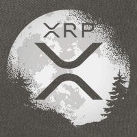 Xrp Hodl To The Moon Crypto Cotton Canvas Backpack