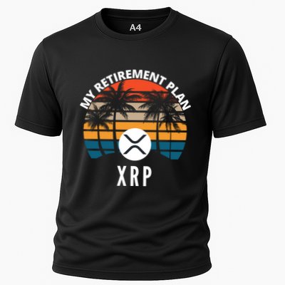 XRP Is My Retirement Plan XRP Ripple Logo XRP Cryptocurrency Performance Shirt
