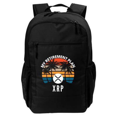 XRP Is My Retirement Plan XRP Ripple Logo XRP Cryptocurrency Backpack