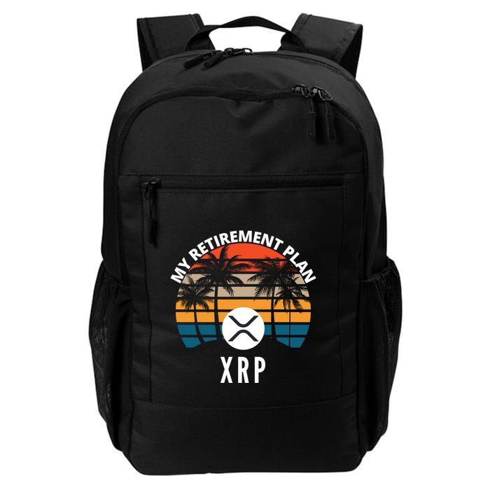 XRP Is My Retirement Plan XRP Ripple Logo XRP Cryptocurrency Backpack