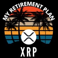 XRP Is My Retirement Plan XRP Ripple Logo XRP Cryptocurrency Backpack
