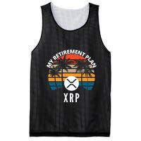 XRP Is My Retirement Plan XRP Ripple Logo XRP Cryptocurrency Mesh Reversible Basketball Jersey Tank