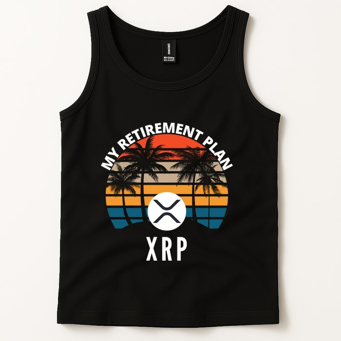 XRP Is My Retirement Plan XRP Ripple Logo XRP Cryptocurrency Tank Top